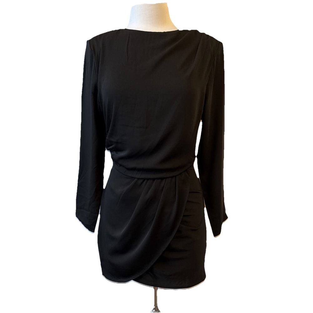H&M Divided NWT Drape Mini Tulip Skirt Dress Women's S Sexy Whimsigoth‎ Occasion